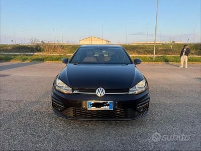 Usata VW Golf VII R-line 150 CV (110 kW) 2019 Nero Berlina