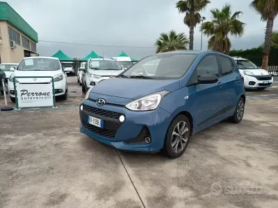 Usata Hyundai i10 Comfort 67 CV (49 kW) 2018 Blu Utilitaria