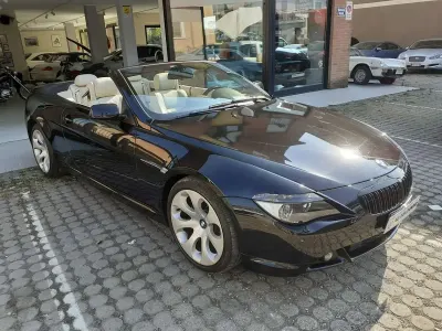 Usata BMW 630 Cabriolet 258 CV (189 kW) 2007 Nero Cabrio
