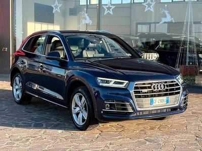 Usata Audi Q5 S-Line 286 CV (210 kW) 2018 Blu SUV