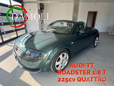 Usata Audi TT Roadster 225 CV (165 kW) 2002 Verde Cabrio