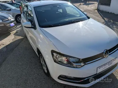 Usata VW Polo 75 CV (55 kW) 2017 Bianco Berlina