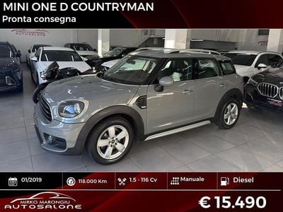 Usata Mini One Countryman 116 CV (85 kW) 2019 Grigio SUV