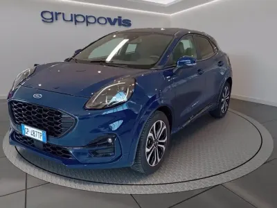 Usata Ford Puma ST-Line 125 CV (91 kW) 2023 Blu metallizzato SUV