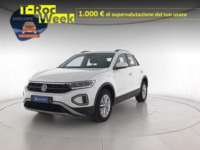 Usata VW T-Roc Life 110 CV (80 kW) 2022 Pure white SUV