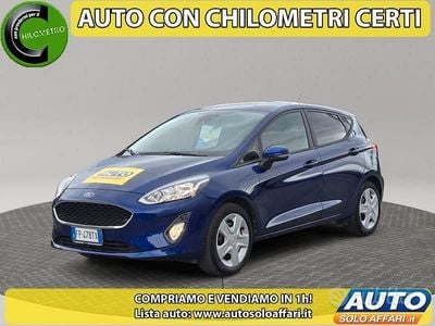 Usata Ford Fiesta 86 CV (63 kW) 2018 Blu/azzurro Utilitaria