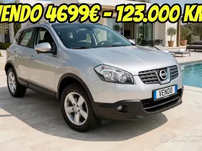 Usata Nissan Qashqai 115 CV (84 kW) 2009 Grigio SUV