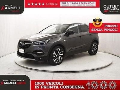 Usata Opel Grandland X Ultimate 120 CV (88 kW) 2018 Grigio SUV