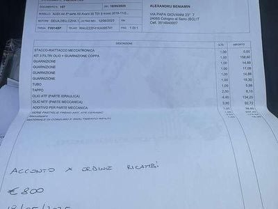 Usata Audi A4 Business Plus 150 CV (110 kW) 2019 Station wagon