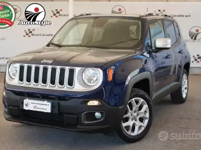 Usata Jeep Renegade Limited 140 CV (102 kW) 2017 Bluazzurro SUV