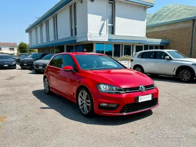 Usata VW Golf VII Edition 125 CV (91 kW) 2016 Rosso Berlina