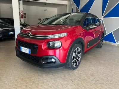 Usata Citroën C3 Shine 82 CV (60 kW) 2017 Rosso Berlina