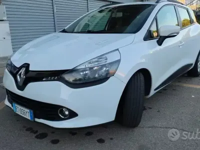 Usata Renault Clio 75 CV (55 kW) 2014 Bianco Station wagon