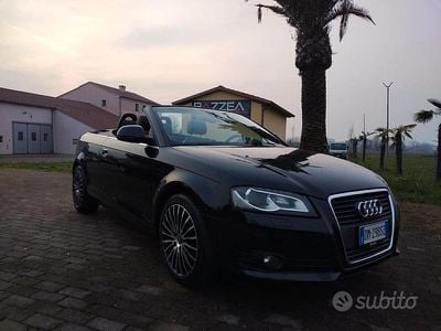 Usata Audi A3 Cabriolet 200 CV (147 kW) 2008 Nero Cabrio