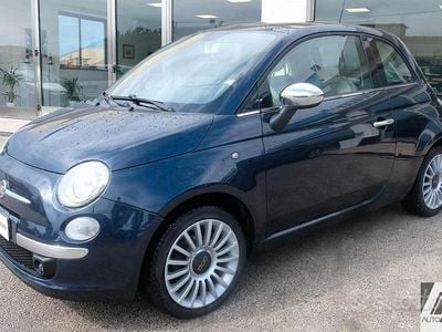 Usata Fiat 500 Lounge 75 CV (55 kW) 2008 Blu Berlina