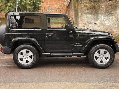 Usata Jeep Wrangler Sahara 200 CV (147 kW) 2012 Verde SUV