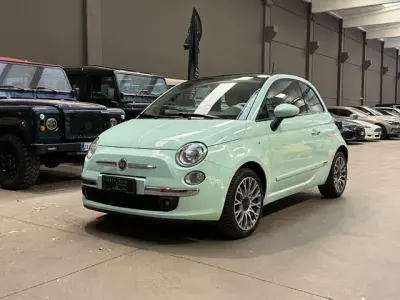 Usata Fiat 500 Lounge 95 CV (69 kW) 2015 Azzurro metallizzato Utilitaria