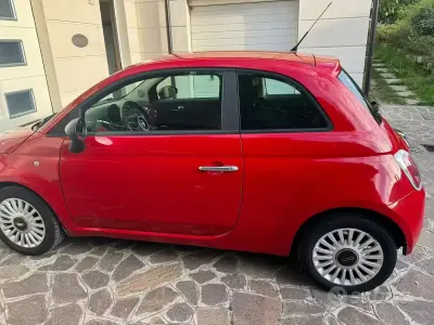 Usata Fiat 500 2008 Rosso Utilitaria