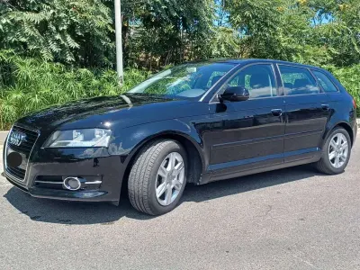 Usata Audi A3 Ambition 105 CV (77 kW) 2012 Nero Utilitaria