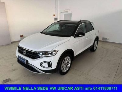 Usata VW T-Roc Edition 116 CV (85 kW) 2025 Bianco tetto nero SUV