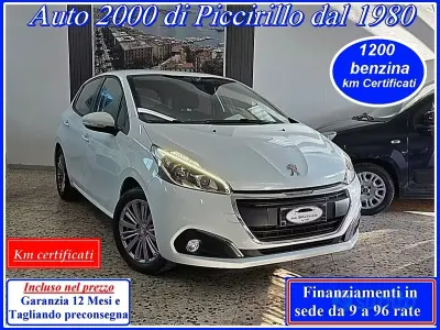Usata Peugeot 208 82 CV (60 kW) 2018 Bianco Utilitaria