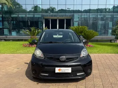 Usata Toyota Aygo Connect Style 68 CV (50 kW) 2013 Nero metallizzato Utilitaria