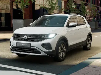 Nouvelle VW T-Cross Life 95 ch (69 kW) 2026 Blanc SUV