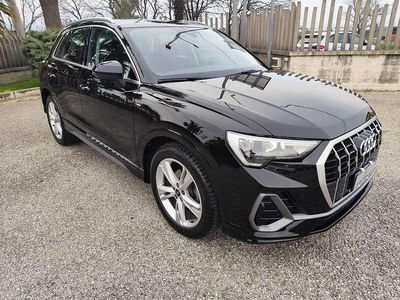 Begagnad Audi Q3 S-Line 150 HK (110 kW) 2022 Svart SUV