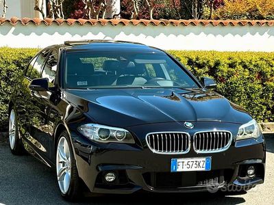Usata BMW 520 M Sport 184 CV (135 kW) 2014 Blu Berlina