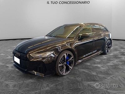 Usata Audi RS6 Ambiente 600 CV (441 kW) 2020 Nero Station wagon