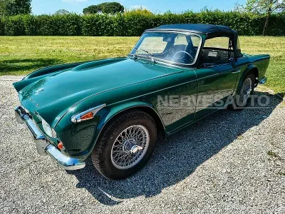 Usata Triumph TR4 100 CV (73 kW) 1966 Verde Cabrio
