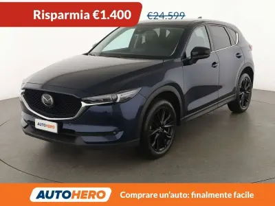 Usata Mazda CX-5 Homura-Line 165 CV (121 kW) 2021 Blu/azzurro SUV