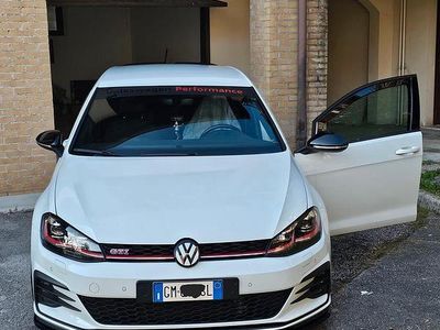 Usata VW Golf VII GTI 245 CV (180 kW) 2020 Bianco Utilitaria