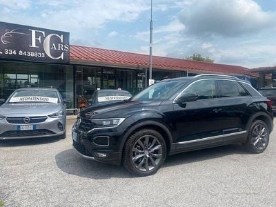 Usata VW T-Roc Advance 150 CV (110 kW) 2018 Nero SUV