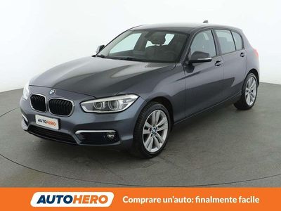 Usata BMW 116 Urban Line 116 CV (85 kW) 2016 Grigio Utilitaria