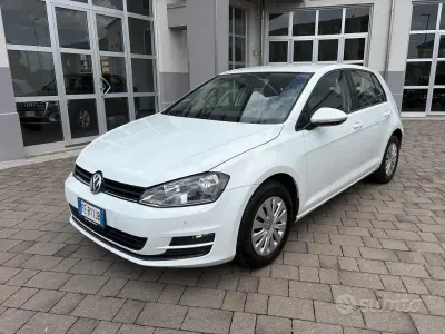 Usata VW Golf VII 90 CV (66 kW) 2016 Bianco Berlina