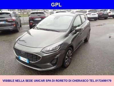 Begagnad Ford Fiesta Titanium 75 HK (55 kW) 2023 Grå Halvkombi