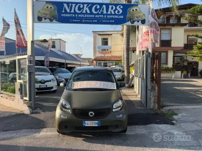 Usata Smart ForFour Passion 71 CV (52 kW) 2016 Verde Utilitaria