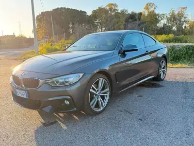 Begagnad BMW 420 M Sport 190 HK (139 kW) 2015 Grå Sportkupé