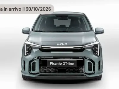 Nuova Kia Picanto GT-Line 68 CV (50 kW) 2025 Argento Utilitaria