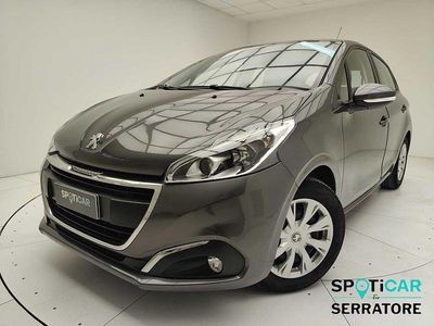 Usata Peugeot 208 Access 82 CV (60 kW) 2018 Grigio Utilitaria
