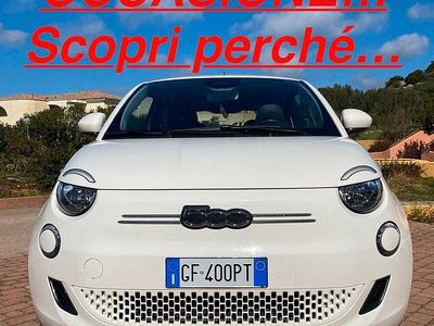 Usata Fiat 500e 86 kW (118 CV) 2021 Bianco Utilitaria