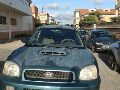Usata Hyundai Santa Fe 112 CV (82 kW) 2003 Verde SUV