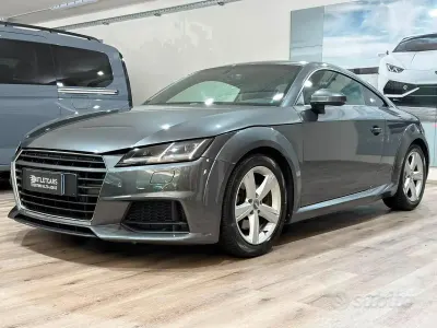 Usata Audi TT S-Line 184 CV (135 kW) 2015 Grigio met. Coupé