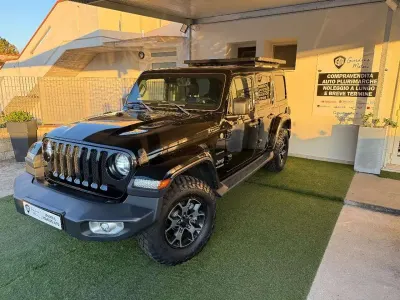 Usata Jeep Wrangler Unlimited Sahara 200 CV (147 kW) 2019 Nero SUV