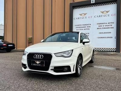 Usata Audi A1 S-Line 122 CV (89 kW) 2012 Bianco Berlina
