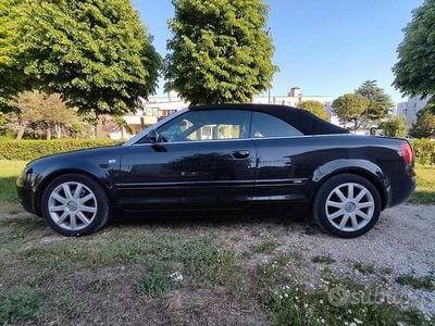 Usata Audi A4 Cabriolet S-Line 163 CV (119 kW) 2005 Nero Cabrio