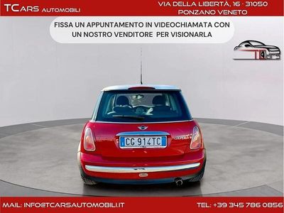 Usata Mini Cooper 116 CV (85 kW) 2003 Rosso Utilitaria