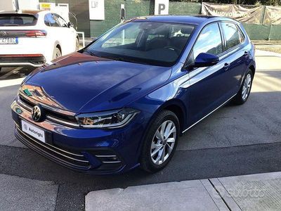 Usata VW Polo Style 95 CV (69 kW) 2023 Blu/azzurro Utilitaria