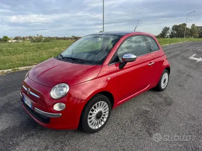 Usata Fiat 500 Pop 69 CV (50 kW) 2012 Rosso Berlina
